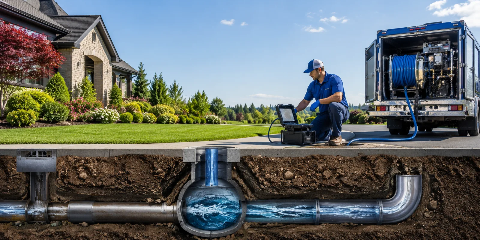 Drainage restoration information for Bern, KS